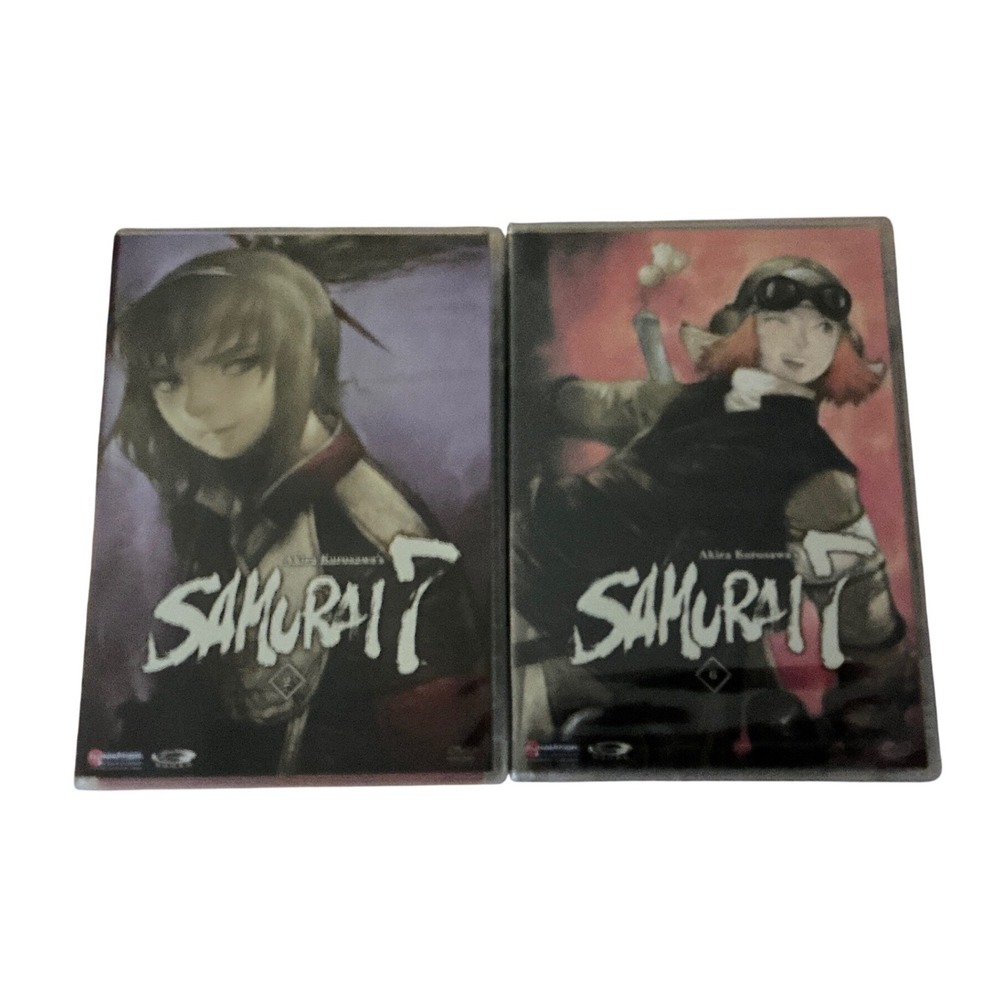 Samurai 7 DVD 2 & 7 Funimation Anime Gonzo‎